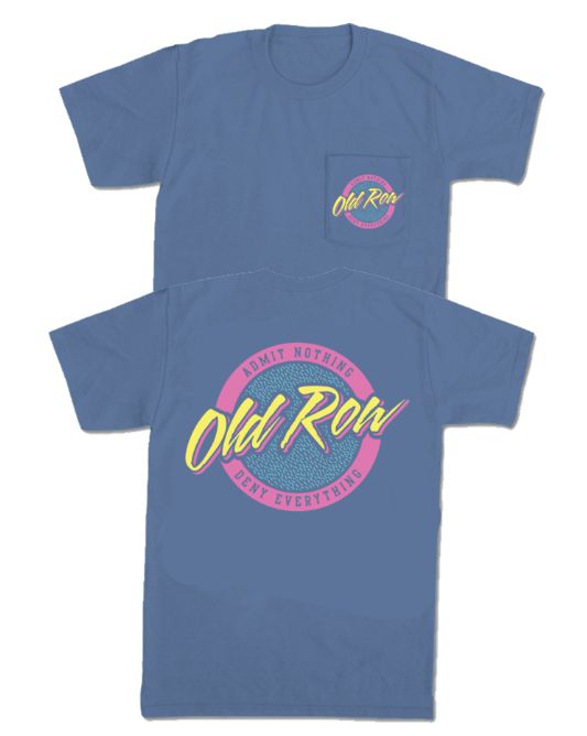 Old Row Circle Logo Marine Short Sleeve