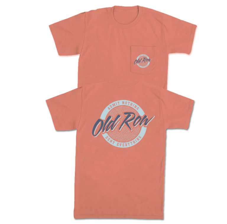 Old Row Circle Logo Terracotta Short Sleeve Shirt