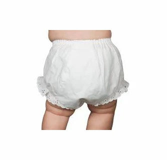 Diaper Cover Bloomers Eyelet Trim