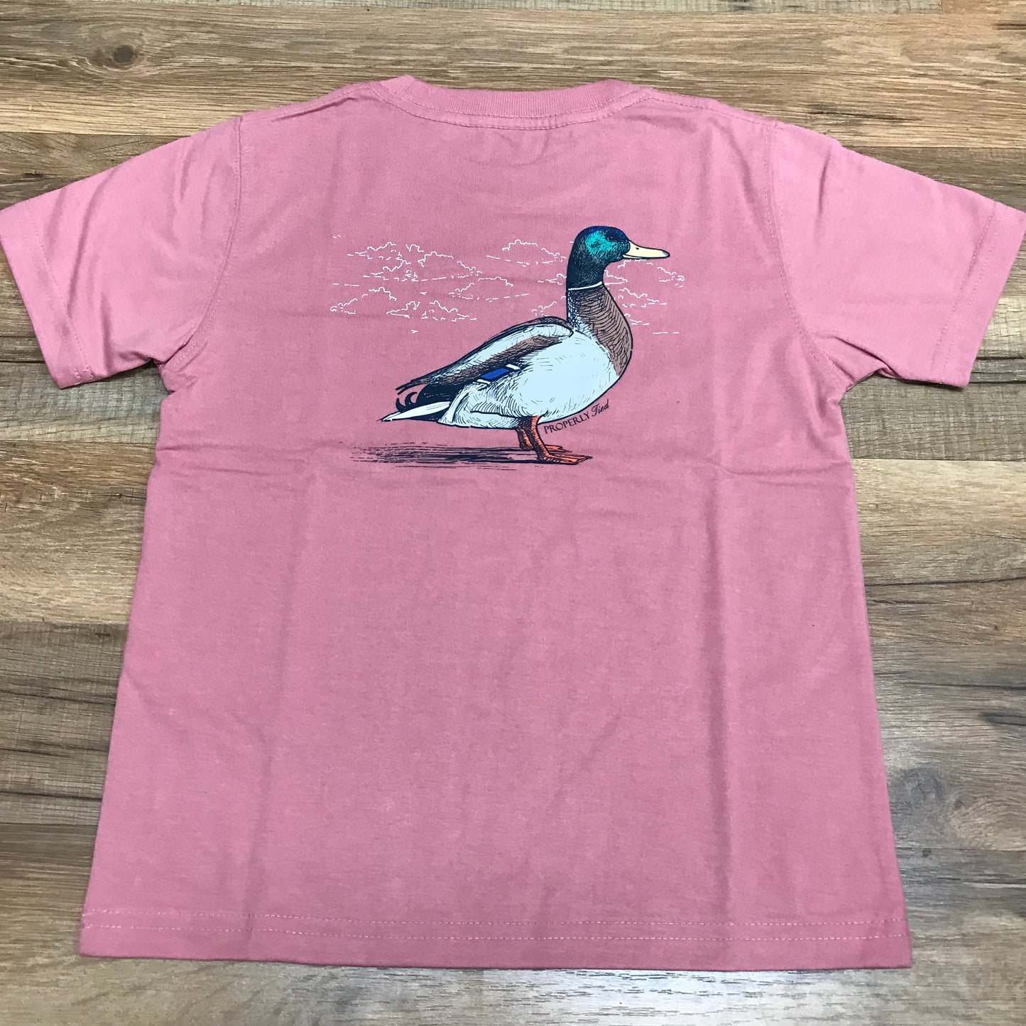 Properly Tied Short Sleeve - Duck Salmon