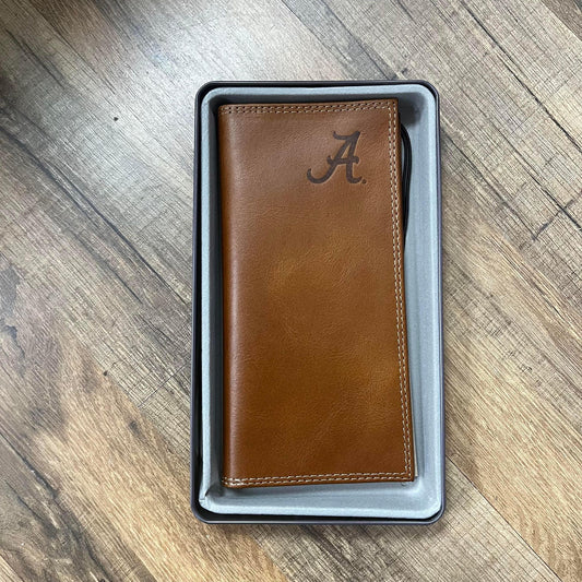 ZEP-PRO Tan Embossed Roper Wallet