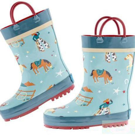 Stephen Joseph Boy's Western Rain Boots