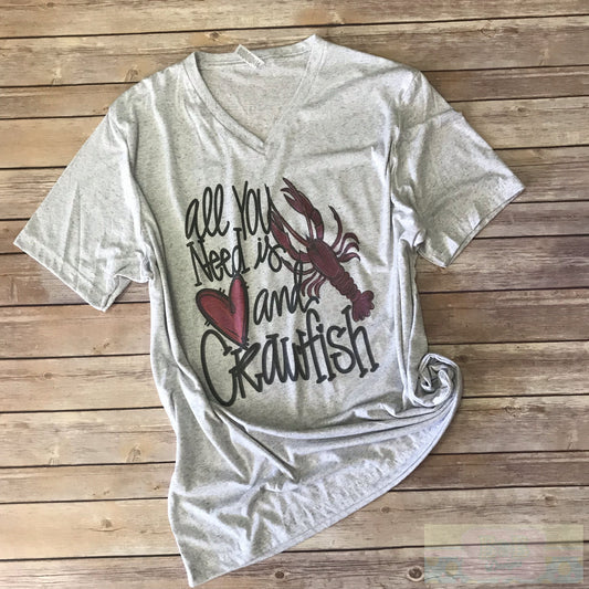 Love and Crawfish Tee