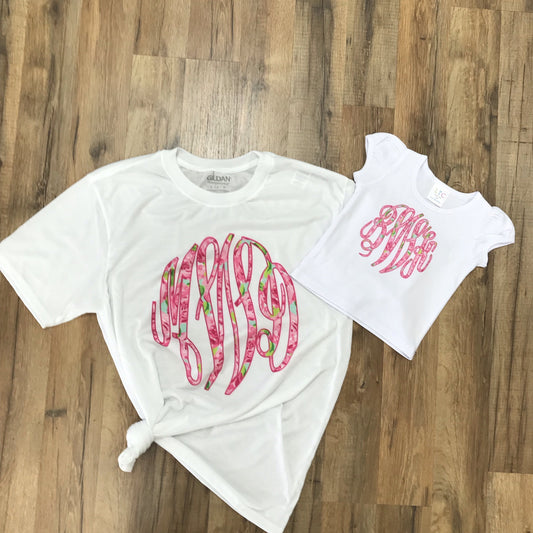 Monogram Short Sleeve T-Shirt