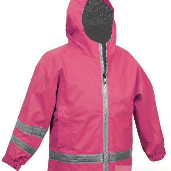 Toddler Hot Pink Charles River New Englander Rain Jacket